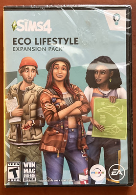 New The Sims 4: Eco Lifestyle Expansion Pack (PC Mac, 2020) New Factory Sealed
