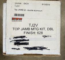Security Door Controls (SDC) - TJ2V - Top Jamb Kit 628 Finish