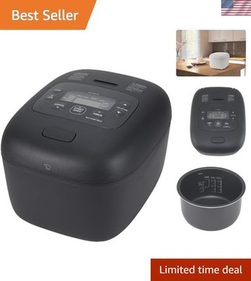 NL- Micom Rice Cooker & Warmer 5.5 Cups, Black