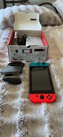 Nintendo Switch 32GB Handheld Console - Neon Red/Neon Blue