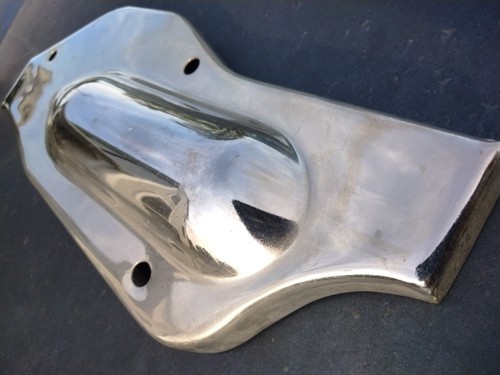 65/67 corvette 396 427 chrome top ignition shield cover GM 425 390 400 435 - Picture 6 of 18
