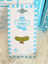 Jellycat New York Dinner FAO Exclusive Pickle Pin, Brand New & 100% Genuine