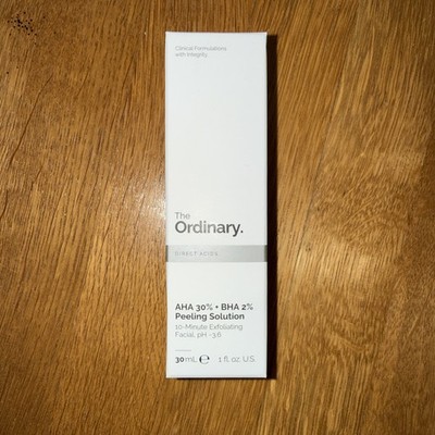 The Ordinary - Direkte Säuren AHA 30% + BHA 2% Peeling-Lösung 30ml 12M NEU