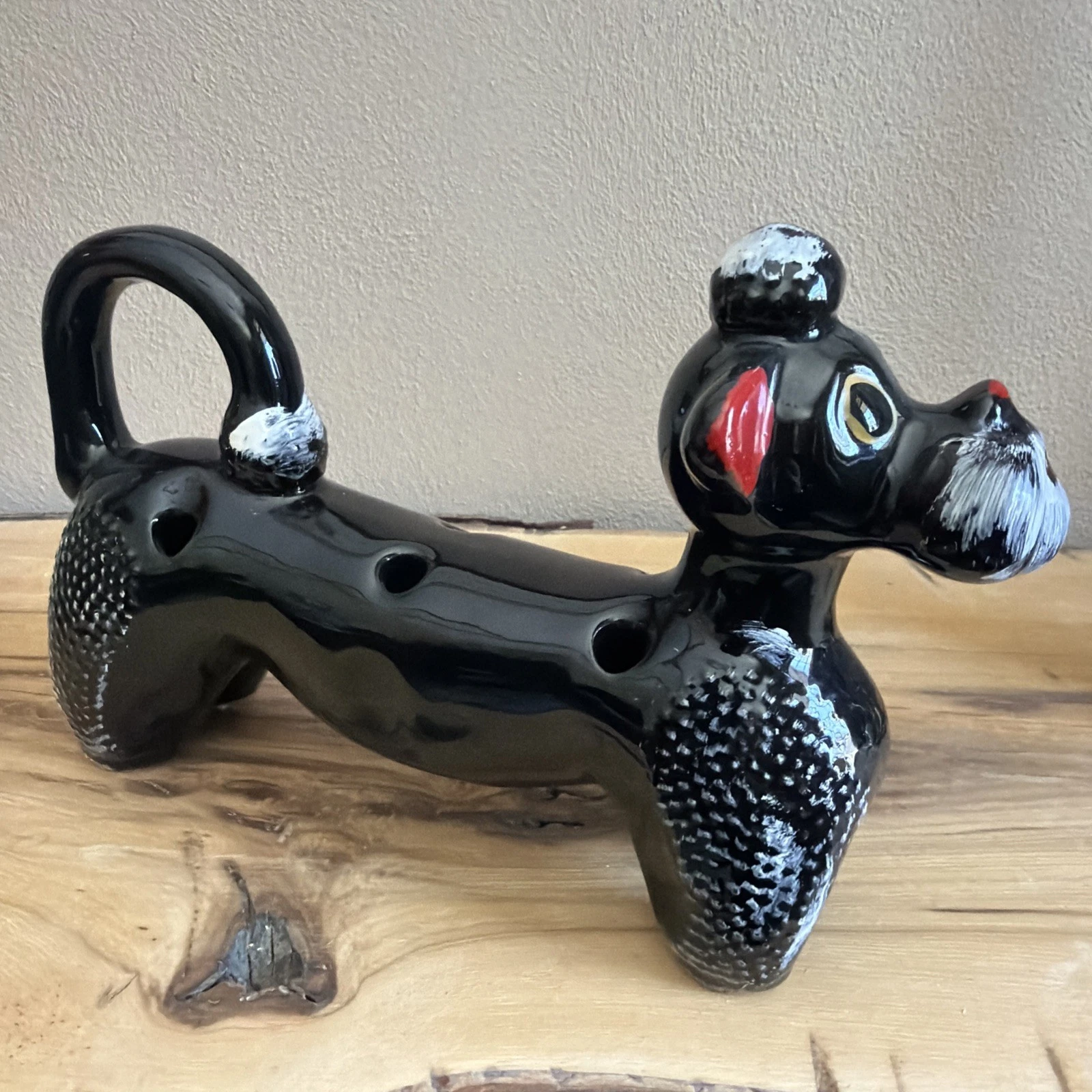 MCM Oodles Of Poodles Spice Rack Holder Or Toothbrush Holder