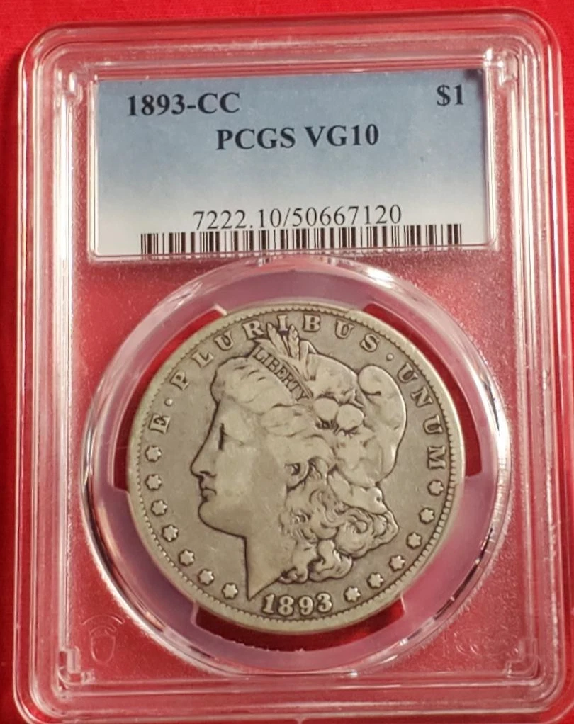 VG 10 Graded 1893 Year Morgan US Dollars (1878-1921) for sale | eBay