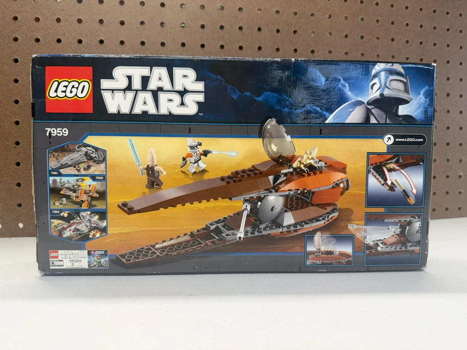乐高星球大战 Geonosian Starfighter 7959 全新未拆封盒已停产 — 第 2/3 张图片