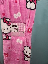 HELLO KITTY PLUSH BLANKET PINK NWT 60IN X 90IN SANRIO 100 POLYESTER JAY FRANCO