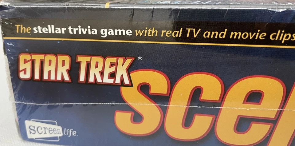 Star Trek Scene It DVD Board Game 2008 Mattel Factory Sealed Movie Trivia Gift - Image 2 of 4