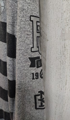 Ecko Unltd Striped Hooded Shirt Men's XL Long Length Sleeve Graphic Y2K Skate - Picture 3 of 9