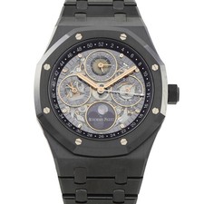 Audemars Piguet Royal Oak Perpetual Calendar Openworked Ceramic Watch 26585CE