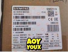 NEW 1PCS Siemens S-1FL6 1FL6044-2AF21-1LA1 1FL6 044-2AF21-1LA1 Servo Motor