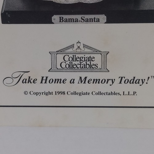 1998 BAMA Santa The University of Alabama Collegiate Collectibles 1st In Series - Picture 21 of 21