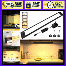 Dimmable 24" Under Cabinet Lighting - LED Counter Lights for Kitchen Home Use