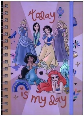 Notizbuch Disney Princess A5 (Flower Child) | Deutsch | Taschenbuch | Folie