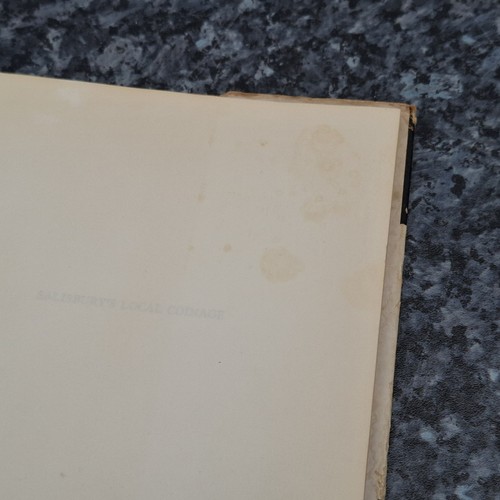C M Rowe Signed Salisburys Local Coinage 1966 1st Edition Hardback Book Comment - Imagen 10 de 24