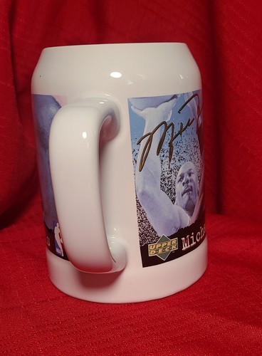 Vintage Michael Jordan #23 Bulls Upper Deck 1997 Commemorative Tankard Mug NIB - Picture 4 of 7