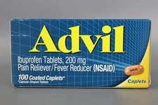 Advil Pain and Headache Reliever Ibuprofen 200 Mg Coated 100ct (Exp 12/2025)