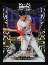 2019 Panini Prizm Tier II Snakeskin Prizm 24/50 Trea Turner #132 1s6