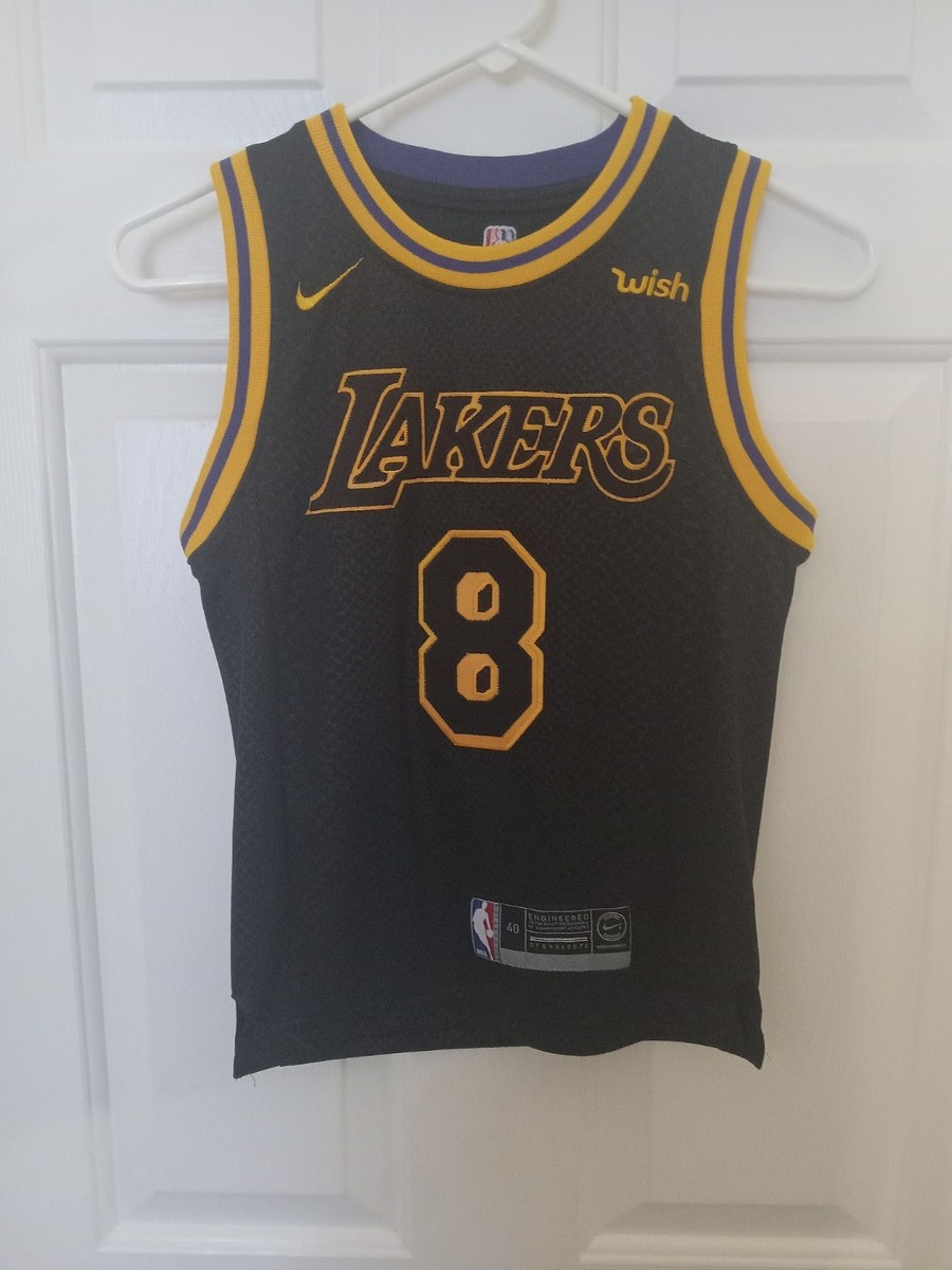 Nike Kobe Mamba Jersey Kids Youth Size 40 Youth Jersey#8 Lakers