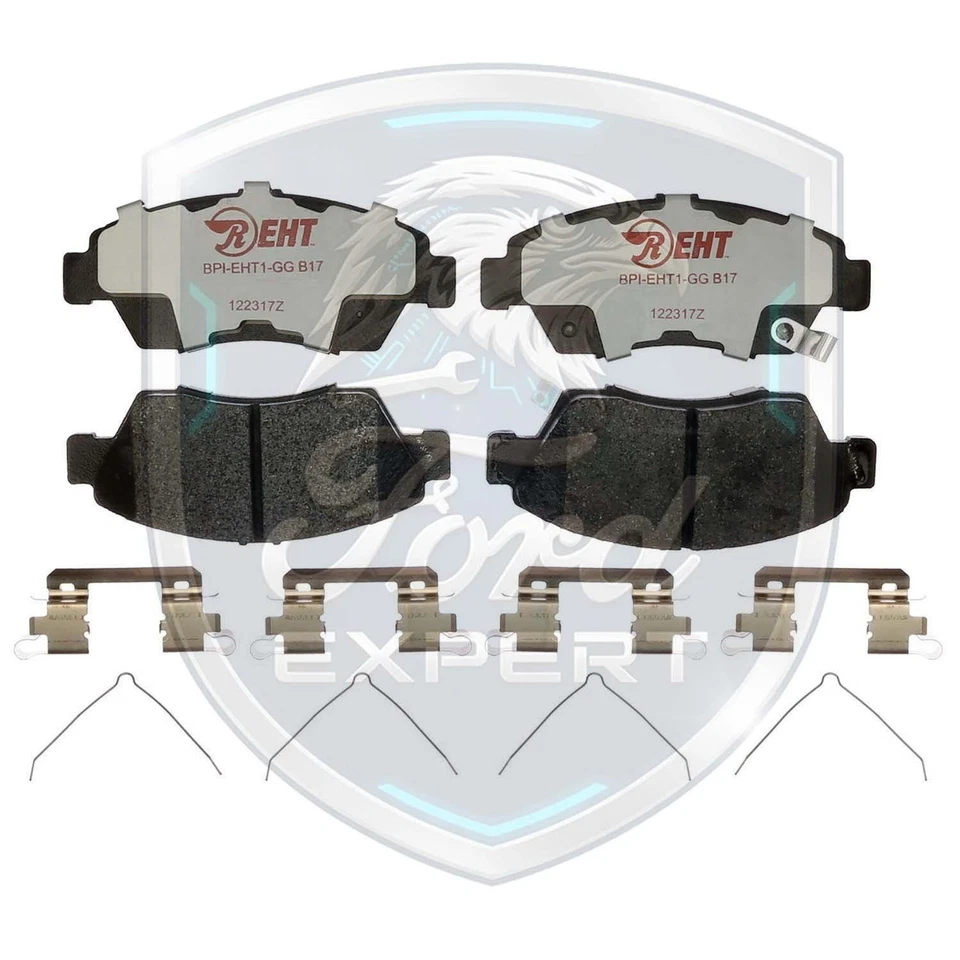 New OE Front Ceramic Brake Pads Kit For 2009-2020 Honda CR-Z Fit 9 Yr Warranty - Image 2 of 4