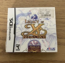 Legacy of Ys: Books I & II CIB (Nintendo DS) CIB UNTESTED 
