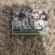 1991 Pro Set - Award Winner Emmitt Smith #1 Offensive ROY