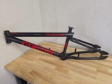 Vintage GT Performer BMX Frame Metallic Gray — Old School Freestyle Survivor