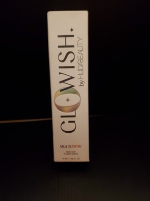 GloWish by Huda Beauty MultiDew Skin Tint 07 Tan Light 1.35 oz New in Box