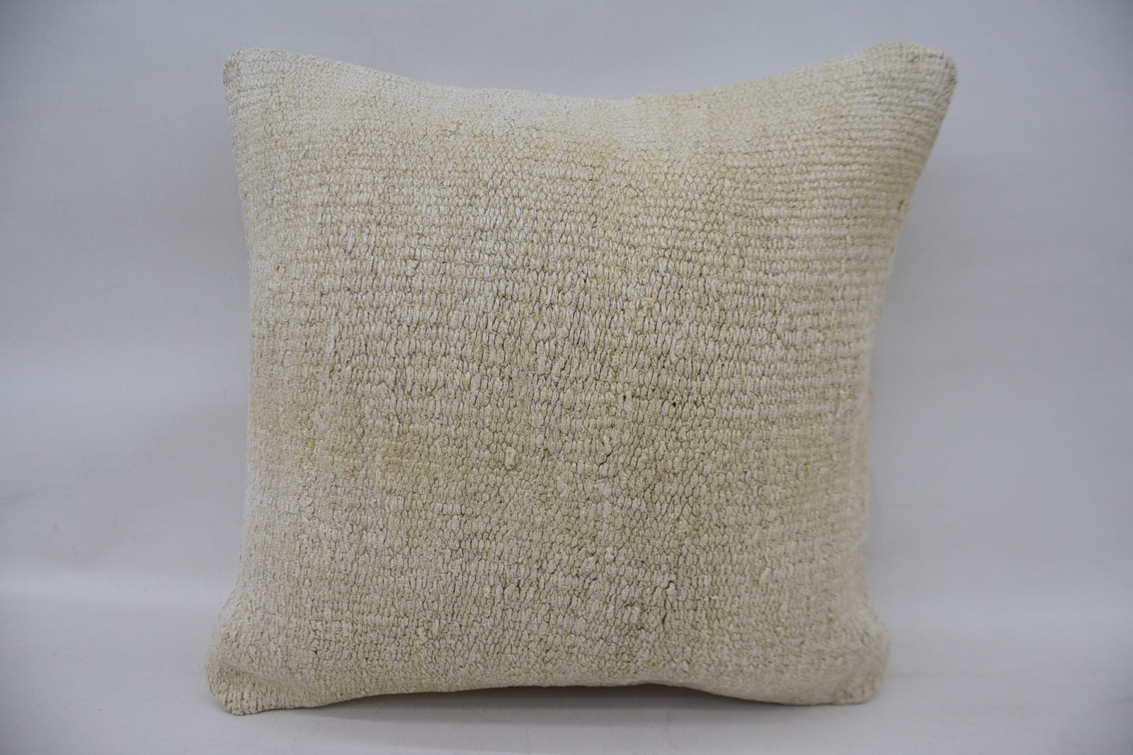 Almohada turca, estuche cojín beige de 16