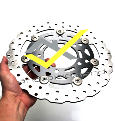 KYMCO XCITING 400i / S 400i FRONT DISCS 4512A-LKF5-E00 - 2PCS! | eBay