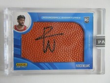 2020-21 Panini Instant Roundball Signatures Patrick Williams Rookie Auto SSP 4/5
