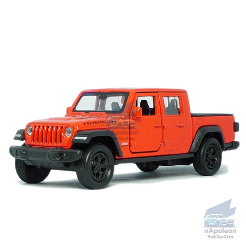 Jeep Gladiator 2020 modelo de automóvil diecast colección de vehículos de juguete regalo naranja - Imagen 10 de 12