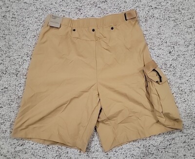 nike reissue pack woven shorts in tan