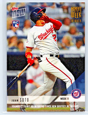 2018 Topps Now Moment of the Week Baseball Cards - Moment of the Year 24