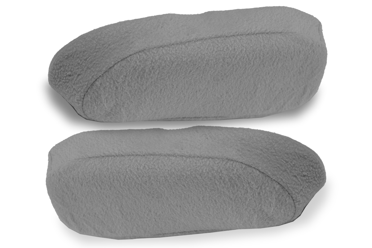 seat-armrest-cover-protector-fleece-for-chevrolet-astro-1985-1994-gray