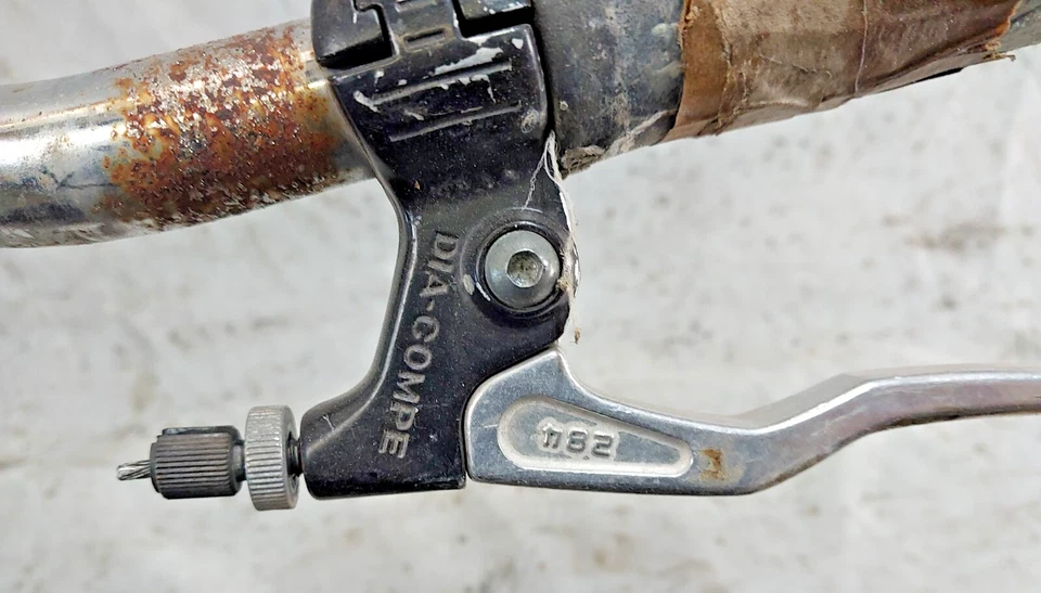 Manillar híbrido Ross cromado Sakae plateado 1" pluma vástago barra elevadora 68 cm envío EE. UU. Foto 4 de 4