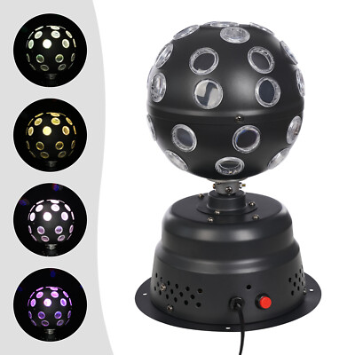 RGB Strobe Lamp, DJ Rotating Ball Led Laser Stage Lights KTV Disco Club Party US