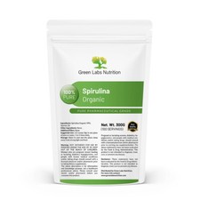 Spirulina Bio Pulver - Superfood zur Unterstützung von Energie, Detox, Immun & Vegan