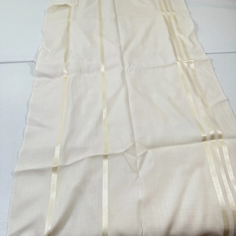 mantel vintage rectangular damasco rayas retro mcm Foto 4 de 4