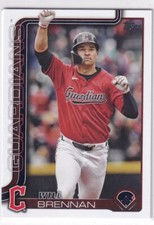 2025 Topps MLB Baseball Series 1 No. 240 Will Brennan Guardians