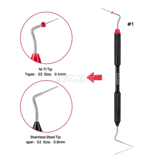 Dental Endodontic Endo Buchanan Hand Plugger Root Canal Filling 0#,1#,2# AZDENT - Picture 19 of 31
