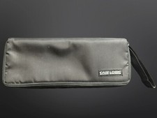 Vintage Case Logic 15 Cassette Tape Black Storage Carrying Case, Made In The USA