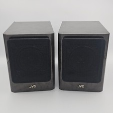 JVC Speaker System SP-UX1000GR 4 ohm 20 Watts. Tested Working Gray Marble