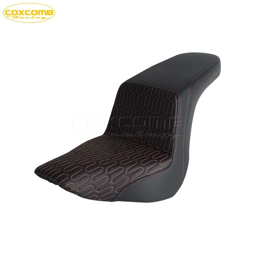 Comfort LS Step 2-Up Gel Pad Seat Kit For Harley Softail Sport Glide FLSB FXLR - Picture 5 of 9