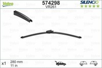 "Valeo Silencio Flache Scheibenwischer - Heck - 11 \" - FüR Seat Leon (1P1)"