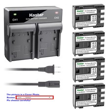 Kastar Battery Rapid Charger for Canon NB-2L CB-2LW Canon Optura 30 Optura 40