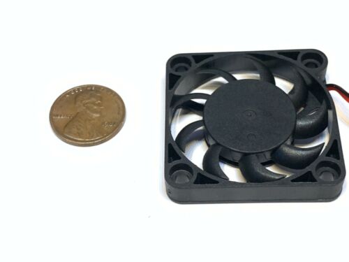 2 Pieces USB connector Fan 5v 4007 mini slim quiet 7mm gdstime 2pin heatsink A36 - Picture 2 of 2