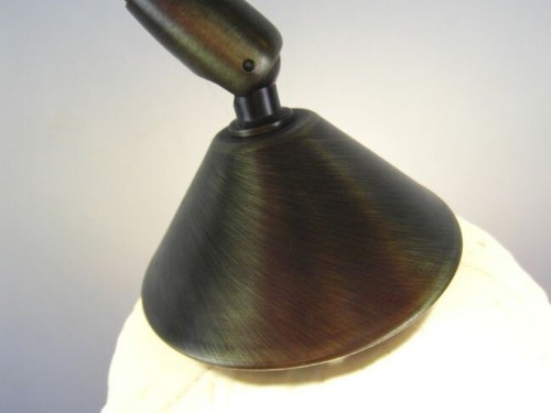 Pultlampe Lampe Messing Antik Berlin Leuchte Tischlampe Drehbar Jugendstil 25b3 - Bild 3 von 10