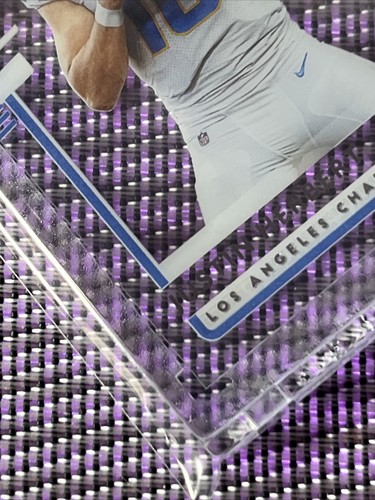 2020 Panini Clearly Donruss Football #RR-JH Justin Herbert Rated Rookie RC B. - Picture 5 of 6
