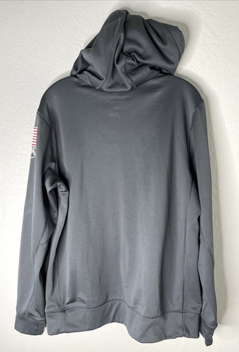 Nike Therma-Fit Team USA Flag Olympic Hoodie Sweatshirt Mens Medium - Picture 4 of 7